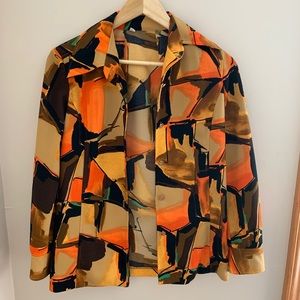 Vintage patterned jacket